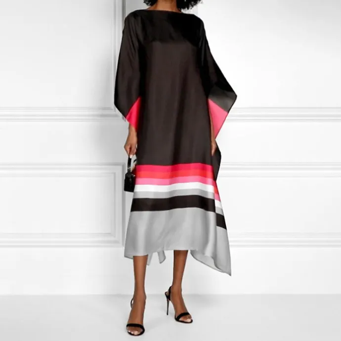 Black Ink Charm Kaftan KAF0015