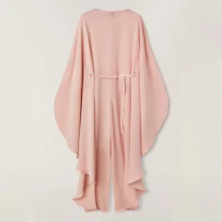 Blissful Peach Cascade Jumpsuit J7028