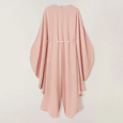 Blissful Peach Cascade Jumpsuit J7028