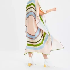 Casual Wear Circular Printed Kaftan For Women KAF0042