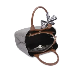 Charming Leather Satchel Bag BD 158