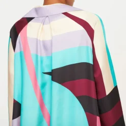 Collar Style Free Size Long Kaftan Kurti Top For Party Wear Women KAF0049