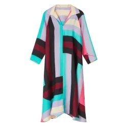 Collar Style Free Size Long Kaftan Kurti Top For Party Wear Women KAF0049