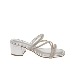 Cross Crystal Strappy Mule BDV 091