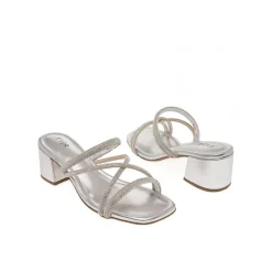 Cross Crystal Strappy Mule BDV 091