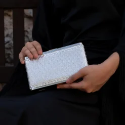 Crystal Embellished Clutch AD 143