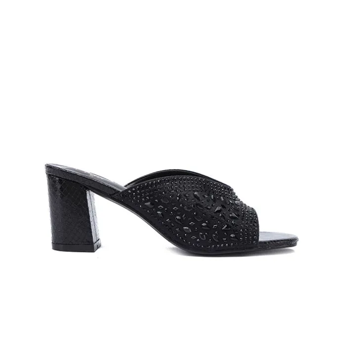 Crystal Glam Mule HL 244