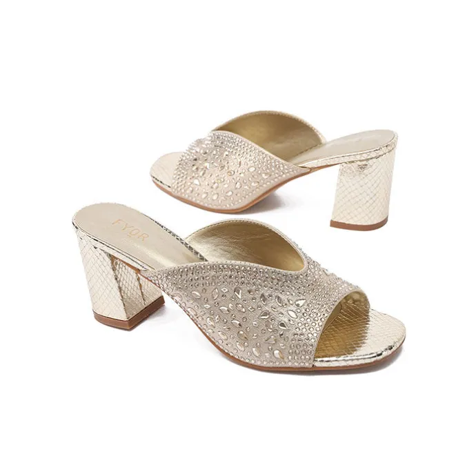 Crystal Glam Mule HL 244