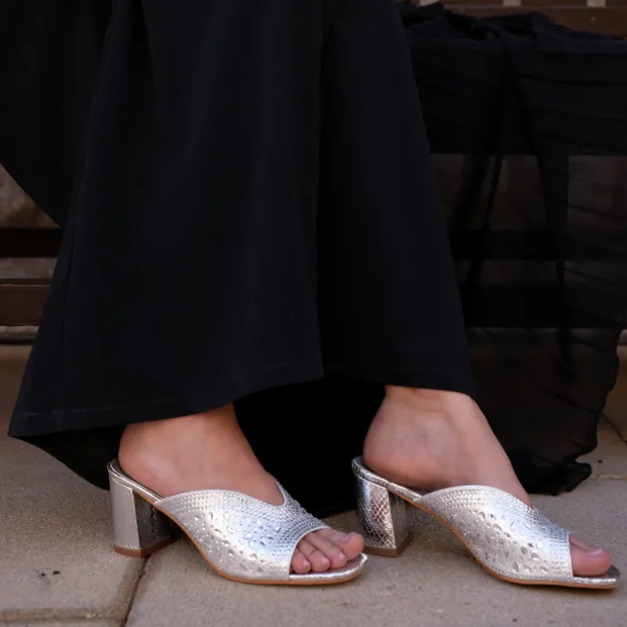 Crystal Glam Mule HL 244