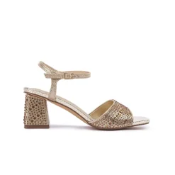 Crystal Metallic Heel UBF 01
