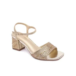 Crystal Metallic Heel UBF 01