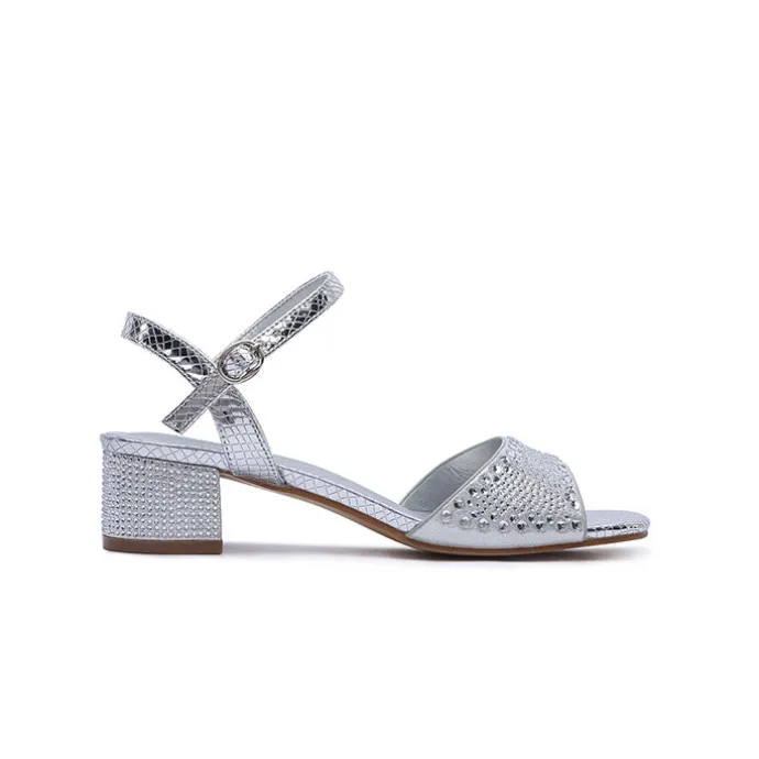 Crystal Metallic Mule BB 73