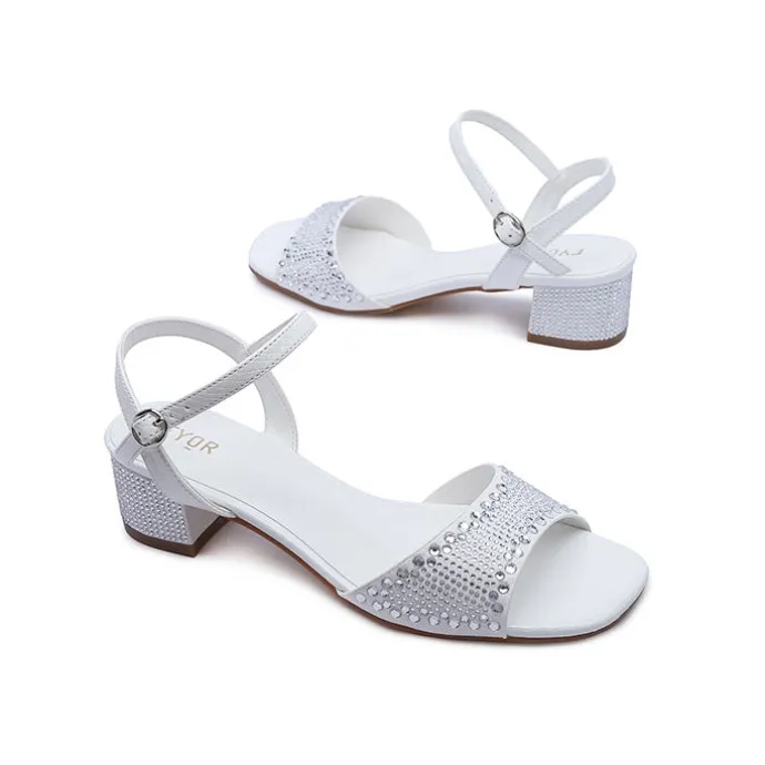 Crystal Metallic Mule BB 73