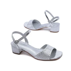Crystal Metallic Mule BB 73