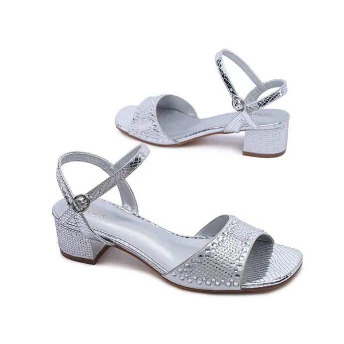 Crystal Metallic Mule BB 73