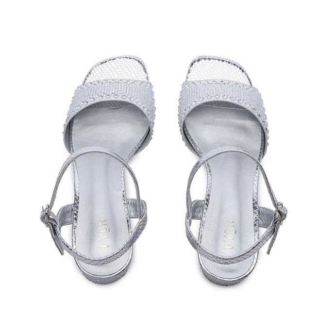 Crystal Metallic Mule BB 73