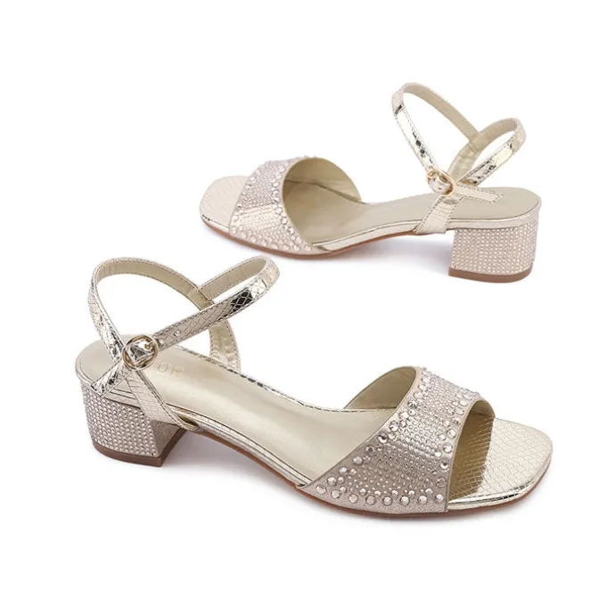 Crystal Metallic Mule BB 73