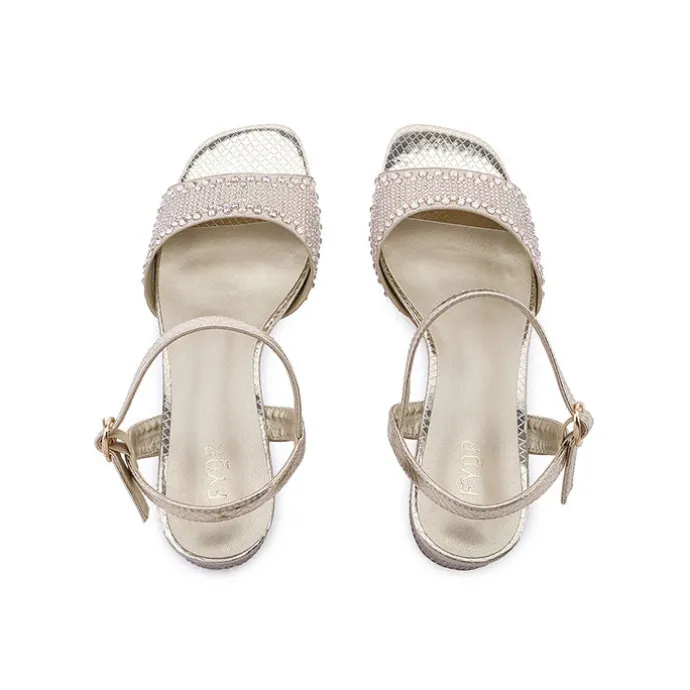 Crystal Metallic Mule BB 73