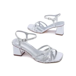 Crystal Strap Mule UBF 02