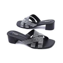 Crystal Stripe Mule BB 69