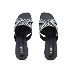 Crystal Stripe Mule BB 69