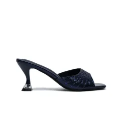 Diamante Detail Slip On Mule HL 131