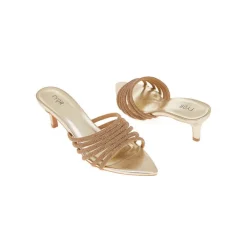 Diamante Strap Mule Sandal BDV 080