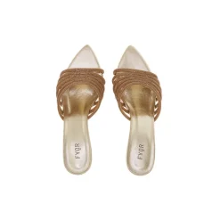 Diamante Strap Mule Sandal BDV 080