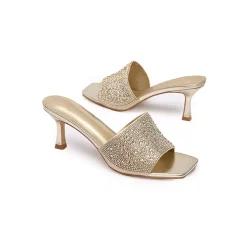 Embellished Square Toe Sandal HL 103