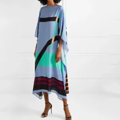 Free Size Calf Length Women Modest Kaftan Kurta KAF0062
