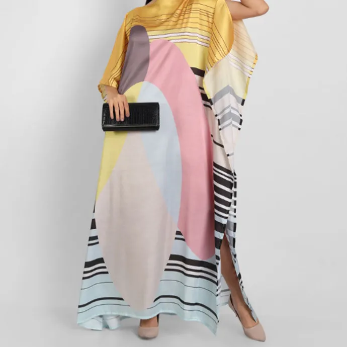 Geometric Printed kaftan KAF0047