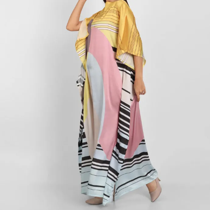 Geometric Printed kaftan KAF0047