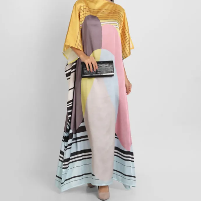 Geometric Printed kaftan KAF0047