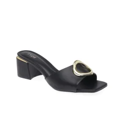 Golden Hoop Adorned Mule BCM 166