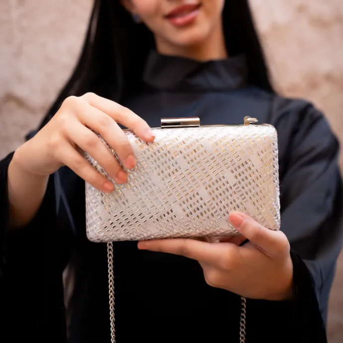 Jewel Encrusted Clutch AD 152