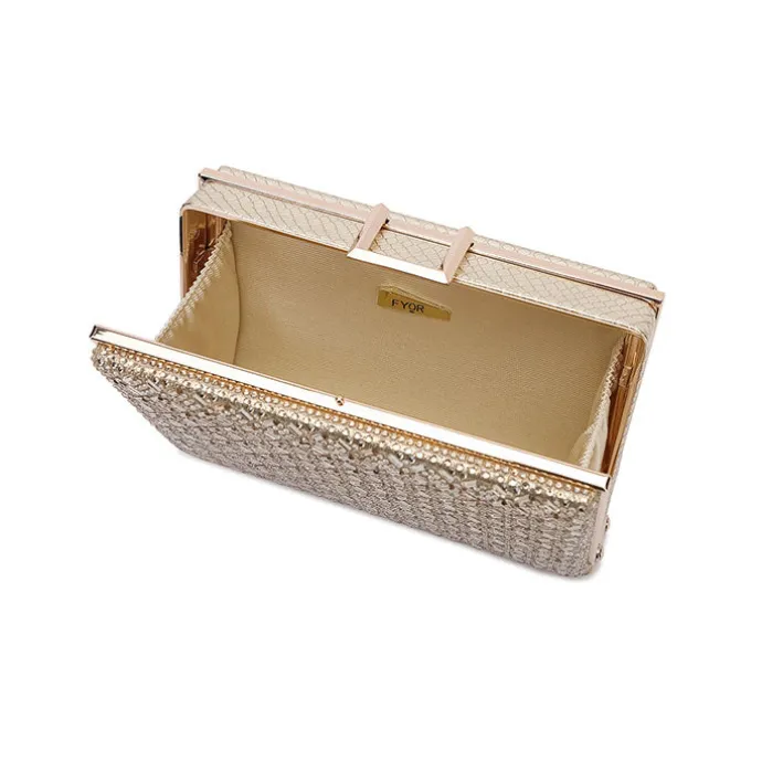 Mirror Crystal Crossbody Bag AD 133