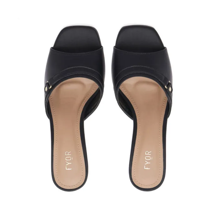 Modern Square Toe Mule BLV 005