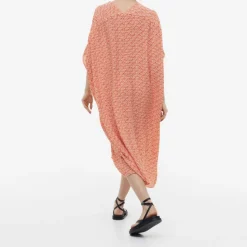 Peachy Abstract Bliss Kaftan J5872