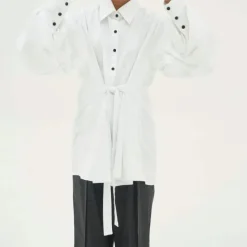 Premium White Cotton Shirt J7031