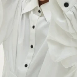 Premium White Cotton Shirt J7031