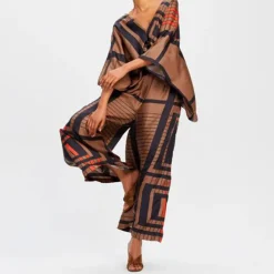Printed Co-ord Sets Top + Pant Kaftan For Women CORD002