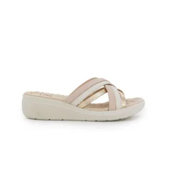 Shinny Cross Strap Sandal BRM 024