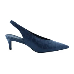 Sling Back Court Heel BWR 005