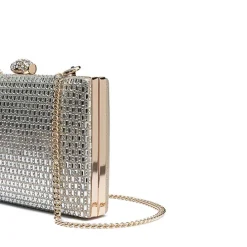 Sparkling Crystal Embellished Clutch AD 120