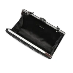 Sparkling Crystal Embellished Clutch AD 120
