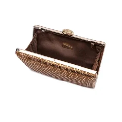 Sparkling Crystal Embellished Clutch AD 120