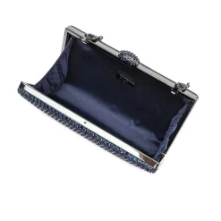 Sparkling Crystal Embellished Clutch AD 120