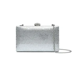 Sparkling Crystal Embellished Clutch AD 120