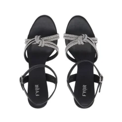 Sparkly Knotted Design Heel BDV 111