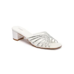 Square Diamante Heeled Sandal HL 122